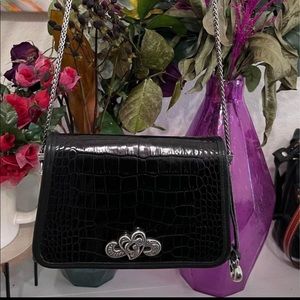 Brighton Black Crossbody Purse